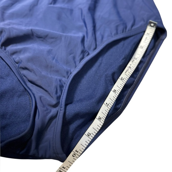 Sonnet Shores Women’s One Piece Swimsuit Womens Sizes 16 Blue and Red NWT - Picture 9 of 14